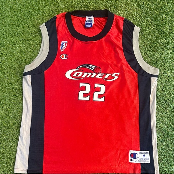 Champion Red and Black Outdoor Game Jersey